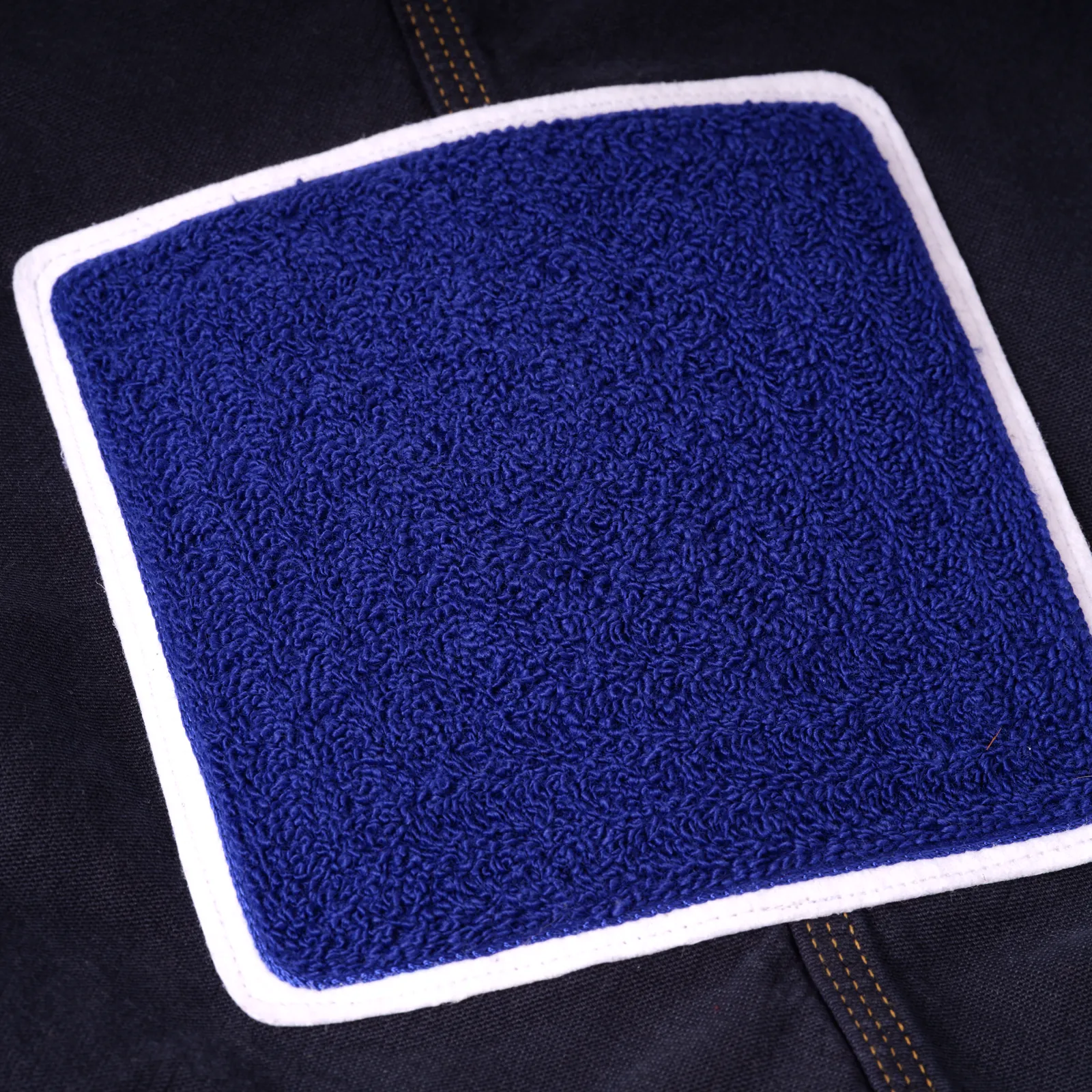 Chenille patch detail