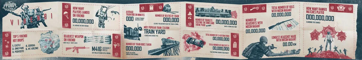 PUBG Vikendi map art