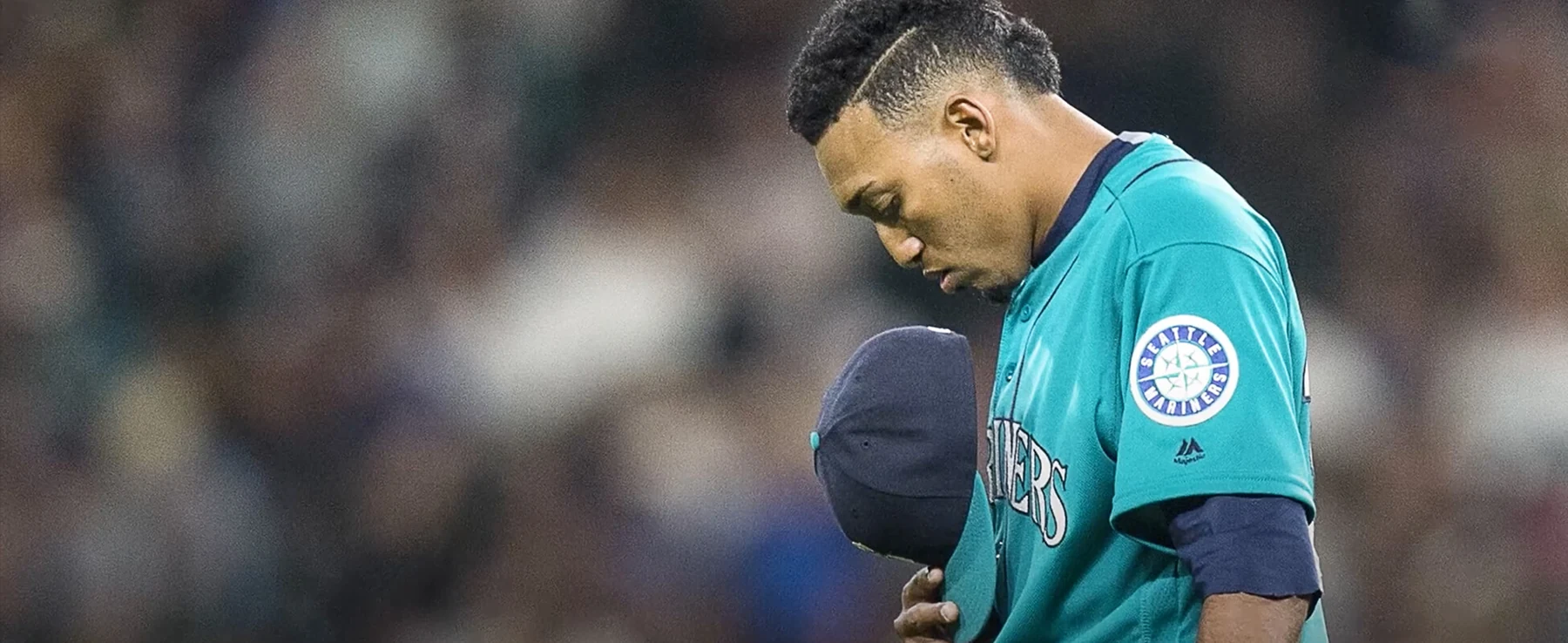 Edwin Díaz in an MLBPA campaign